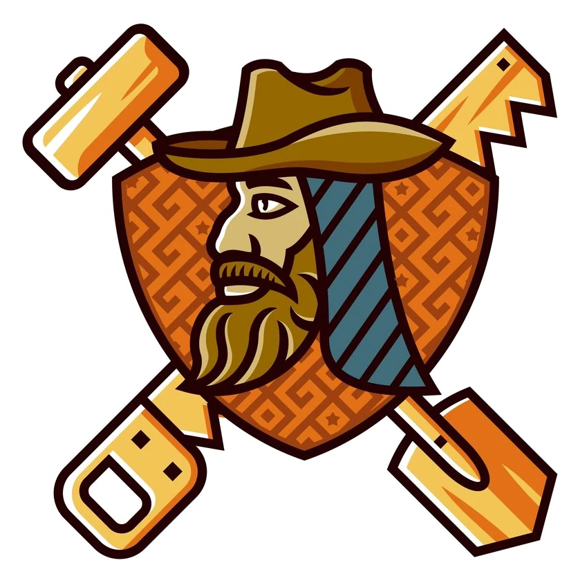 ZZ Company cowboy craftsman logo